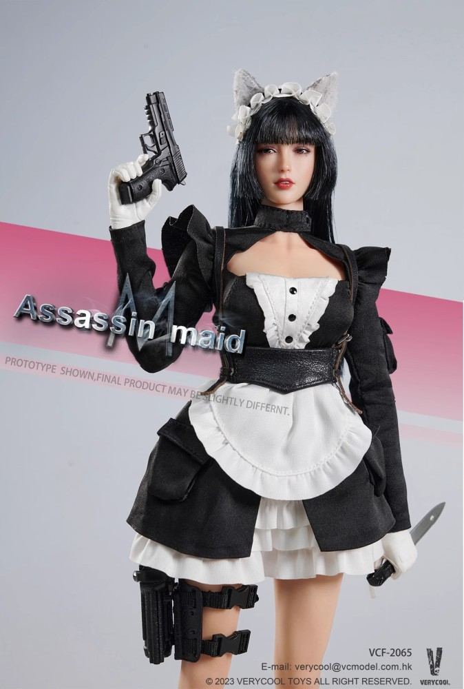 IN STOCK VERYCOOL VCF-2065 Sexy Female Assassin Maid Michelle 1/6 ACTION FIGURE