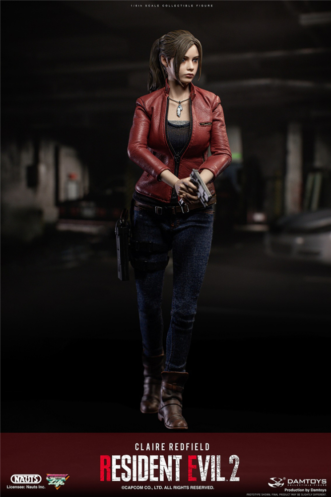 NAUTS x DAMTOYS DMS031 1/6 Resident Evil 2 Claire Redfield In Stock