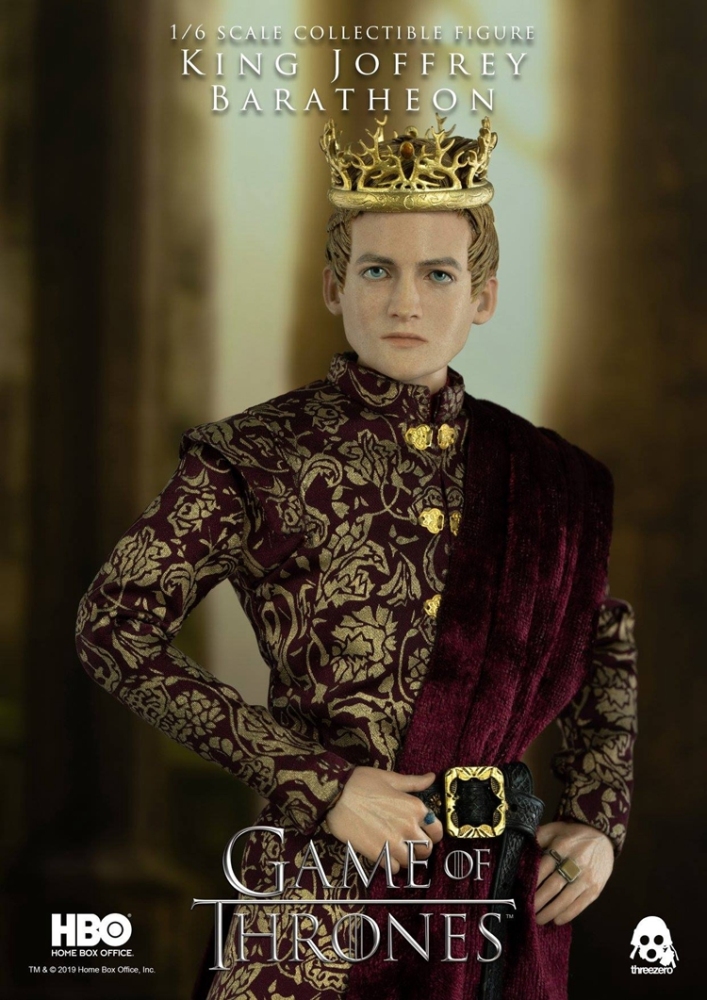 Threezero 3Z0070 1/6 Game of Thrones King Joffrey Baratheon Deluxe Ver Figure In Stock