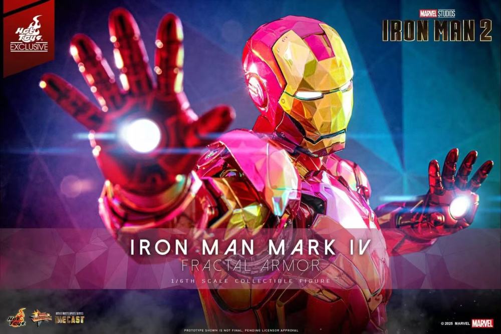 In Stock 🔥Hot Toys 1/6 Iron Man 2 Iron Man Mark4(Phantom Geometry)