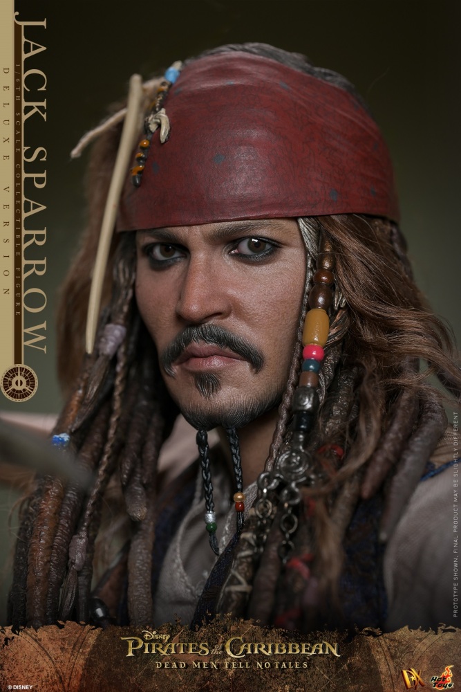 [Pre-order] HOTTOYS HT 1/6 Pirates of the Caribbean 5 JACK DX39AE Hair transplant version