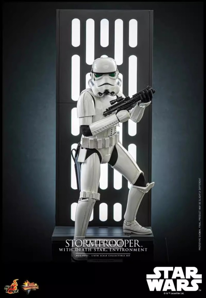 In Stock Hot Toys MMS736 1/6 Stormtrooper with Death Star Environment Set Action Figure