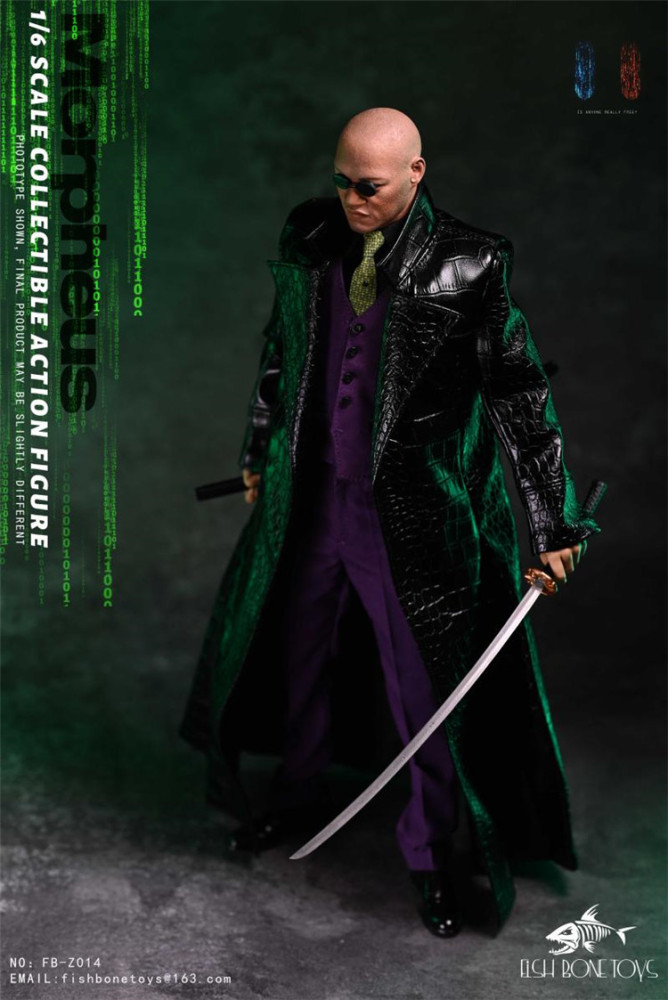 NEW FISH BONETOYS 1/6 FB-Z014 The Matrix Resurrections Morpheus action figure