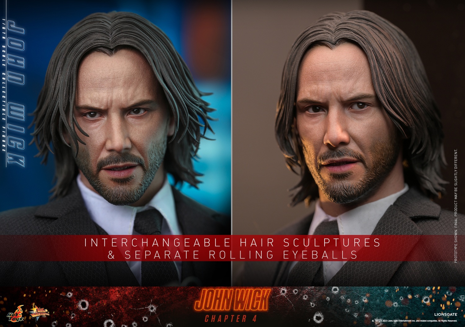 IN STOCK New Hot Toys MMS729 1/6 John Wick 4 Action Figure