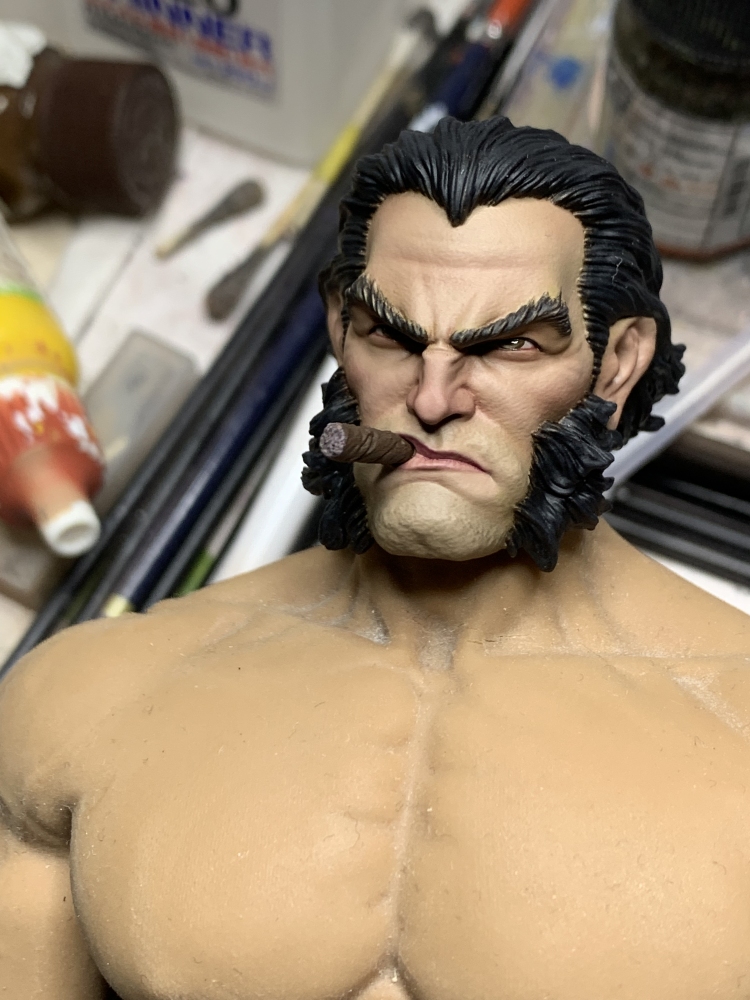 Wolverine Logan WWII 1/6th Headsculpt