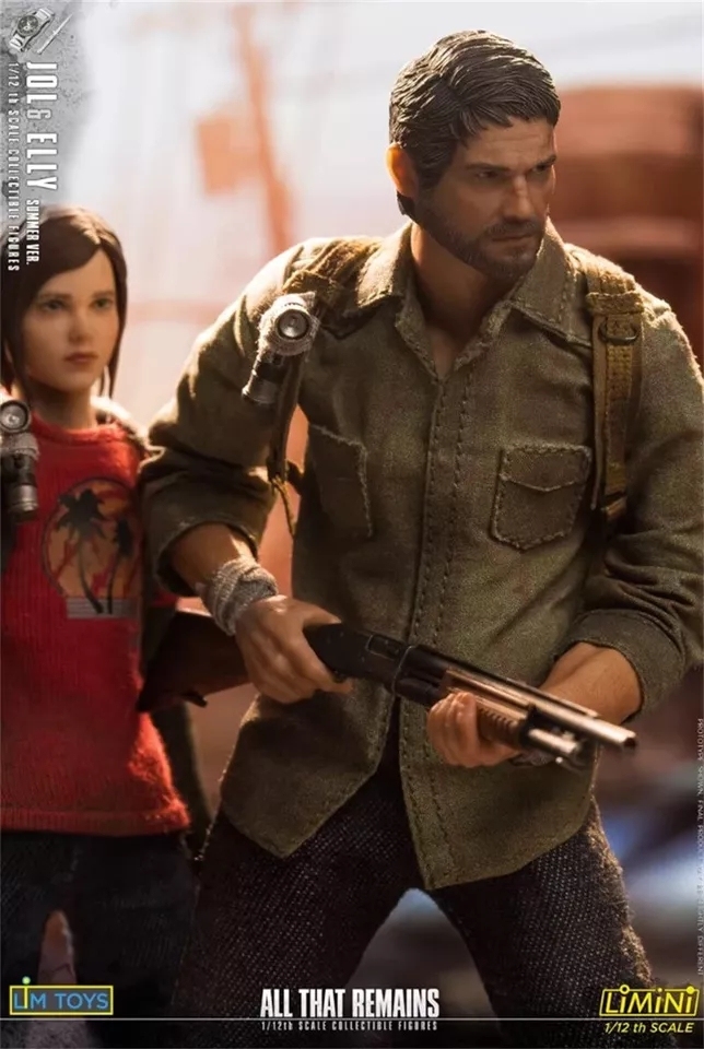 In Stock LIMTOYS LMN006 1/12 The Last of Us Joel & Ellie Action Figure Model Collection