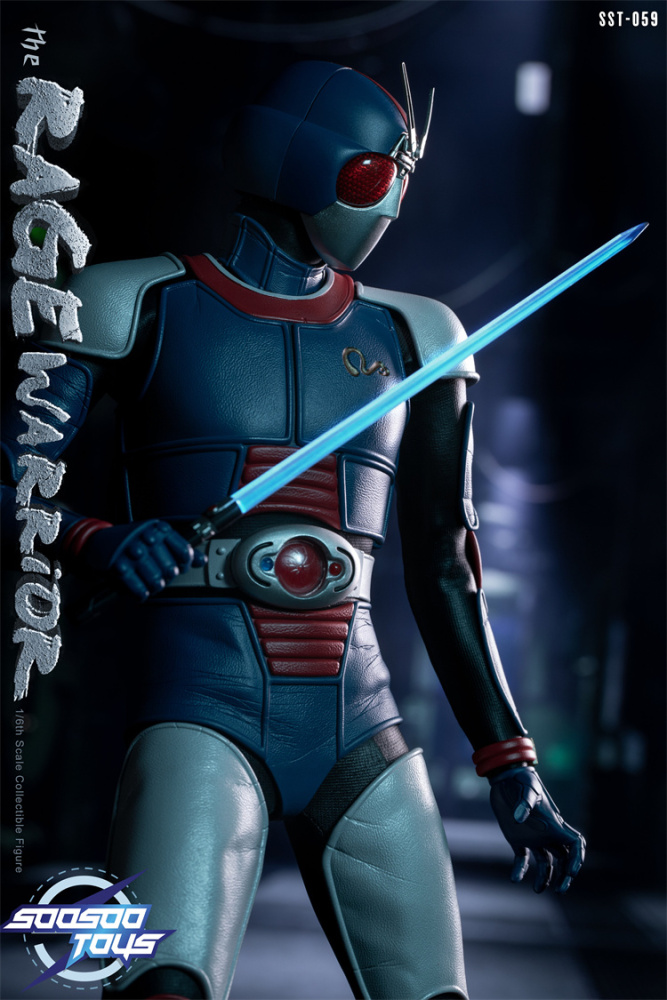 In Stock Soosootoys SST-059 1/6 Masked Rider Black RX Action Figure Model Toy