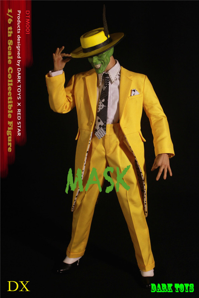 Instock DARK TOYS 1/6 Scale THE MASK Jim Carrey DTM001 DX Ver. Action Figure