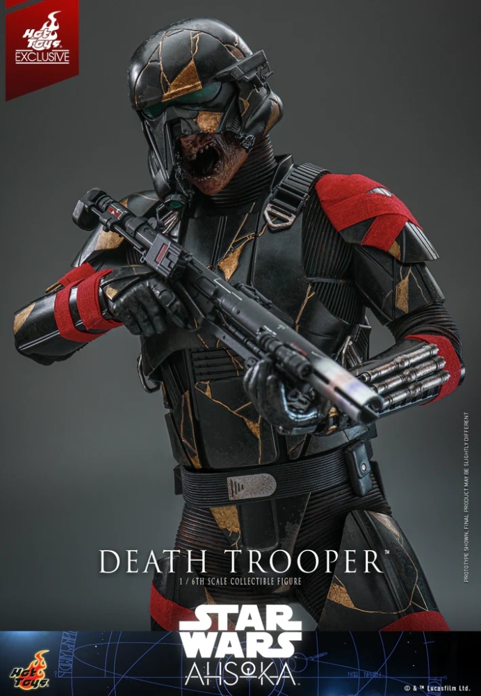 In Stock  HOTTOYS 1/6 TMS134 Dead Soldier Red Rope Dead Soldier Star Wars Ahsoka