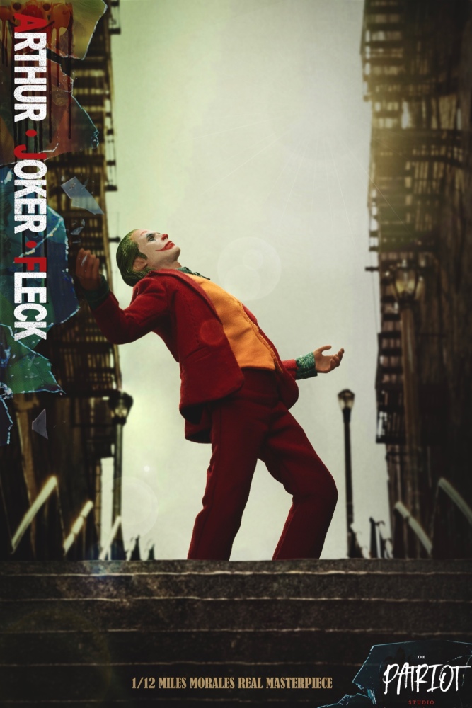 IN STOCK  The Patriot Studio 1/12 The Joker Arthur Fleck 6" Action Figure Toy Deluxe Ver.
