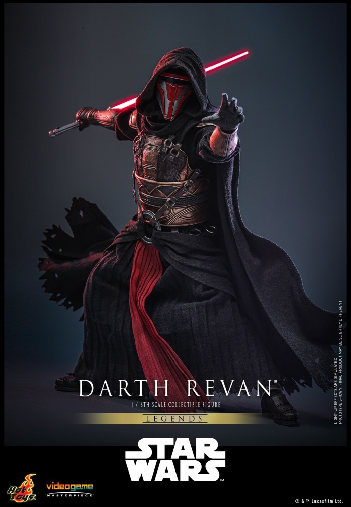In Stock Hot Toys 1/6 VGM62 Star Wars Legends Darth Revan 1/6 Scale 12" Figure
