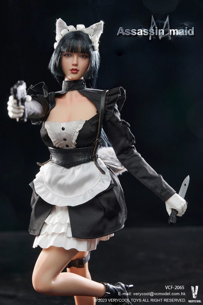IN STOCK VERYCOOL VCF-2065 Sexy Female Assassin Maid Michelle 1/6 ACTION FIGURE