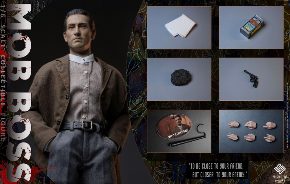 In Stock PRESENT TOYS PT-sp20 The Second Mob Boss 1/6 Action Figure