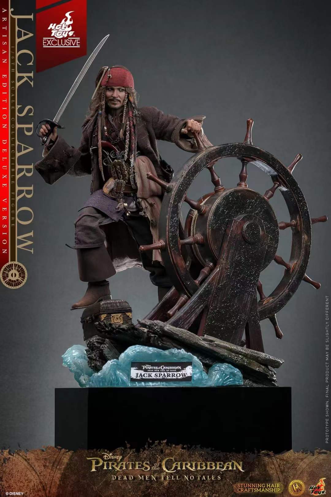 期間限定】Hot Toys Jack Sparrow DX06 エディション限定 Hot Toys 1/6