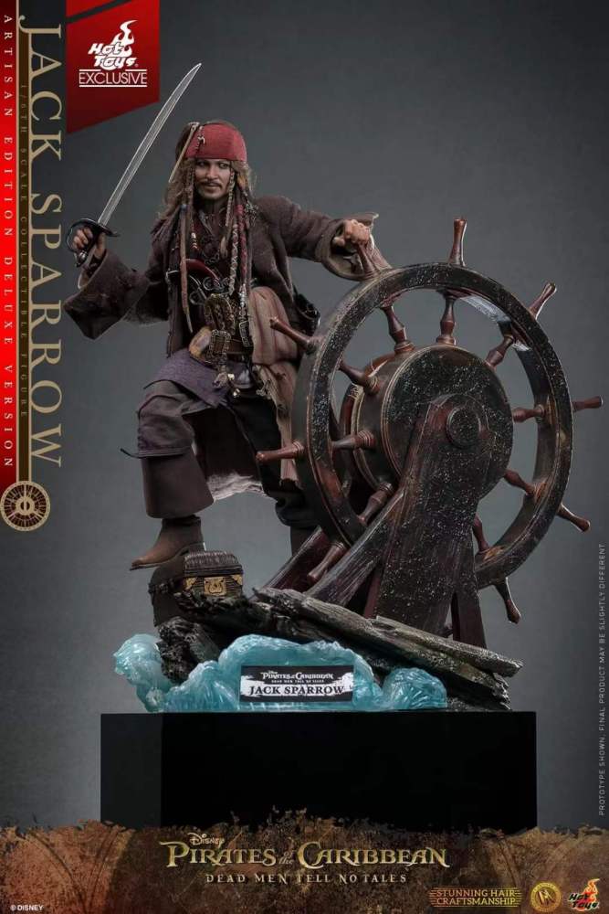 First batch HOTTOYS 1/6 DX37 DX38 ARTISAN JACK SPARROW