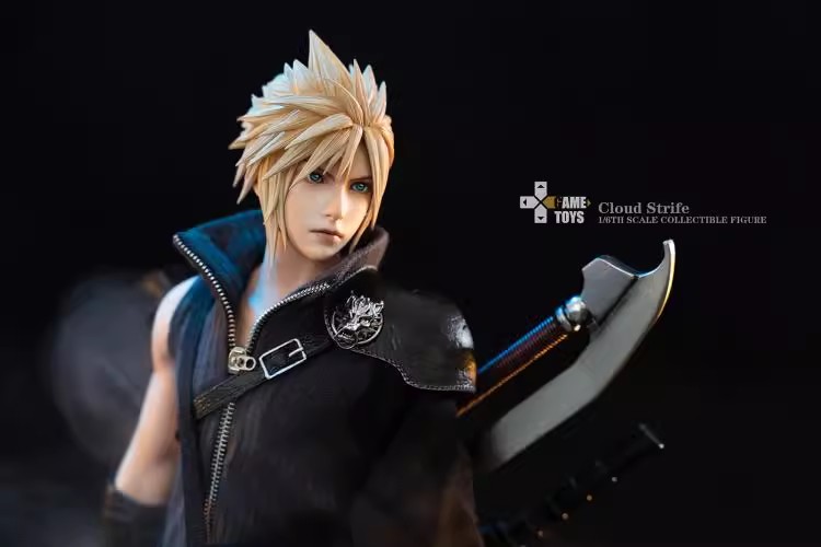 In Stock GAMETOYS Cloud Strife 1/6 GT-006A Male Action Figure Full