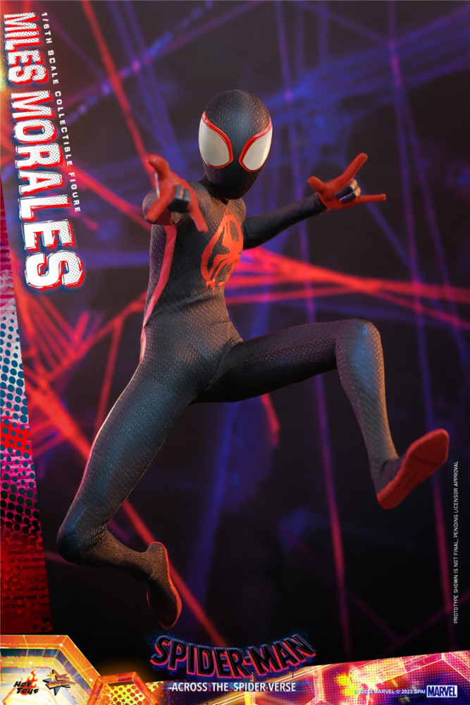In Stock Hot Toys MMS711 Spider-Man: Across the Spider-Verse Spider-Man 2099 Figure