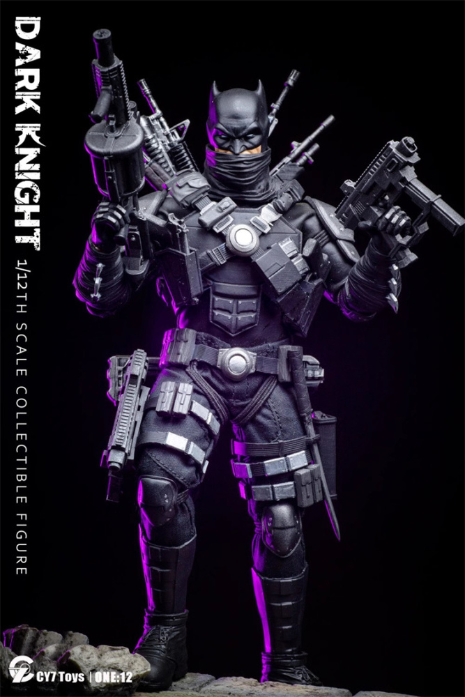 In Stock  CY7 Toys 1/12 Batman Dark Knight Domestic Ver . 6'' Action Figure