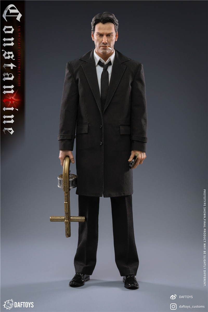 daftoys コンスタンティン In Stock DAFTOYS F019 1/6 Hell Detective Constantine
