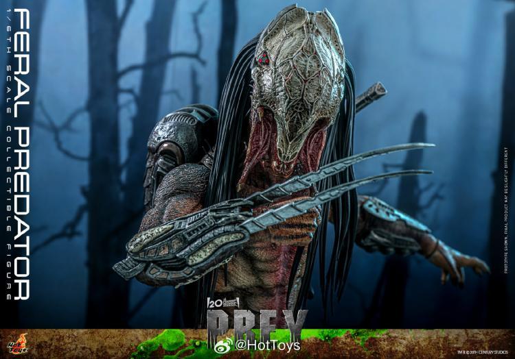 In Stock Hot Toys TMS114 The Prey Feral Predator 1/6 Scale Collectible Figure