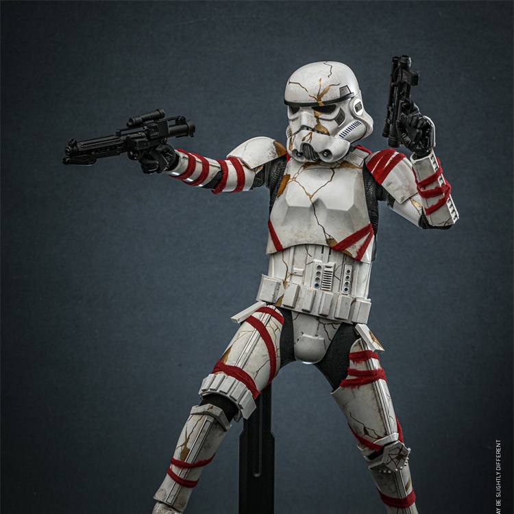 In Stock New Hot Toys TMS121 Star Wars Ahsoka Night Trooper 1/6