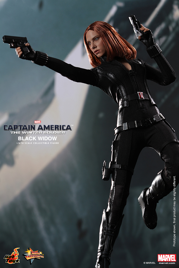 IN STOCK Hot Toys Movie MMS239 Captain America Winter Soldier Black Widow 1/6 Figure
