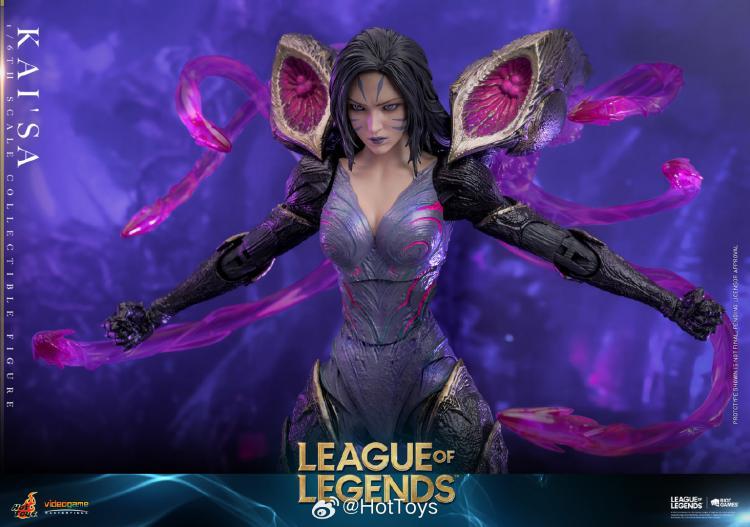 In Stoc Hot Toys VGM57 League of Legends 1 6 Figure Kai Sa