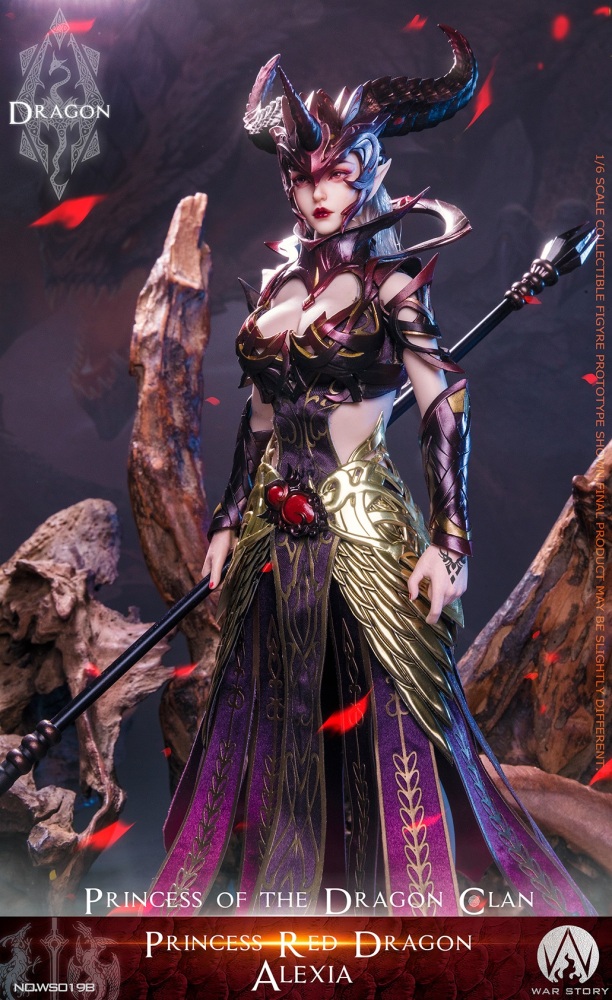 In Stock New WAR STORY WS019 1/6  Dragon Princess Alexia Action Figure