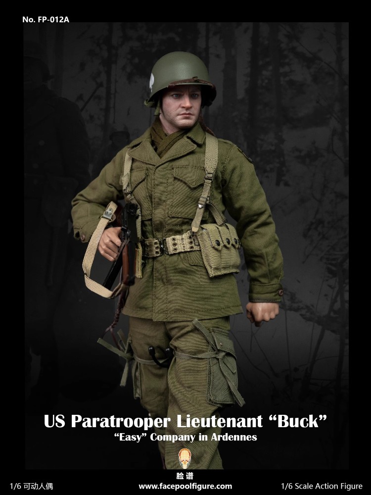In Stock NEW Facepoolfigure FP012A 1/6 U.S. Airborne Division-Lieutenant Figure