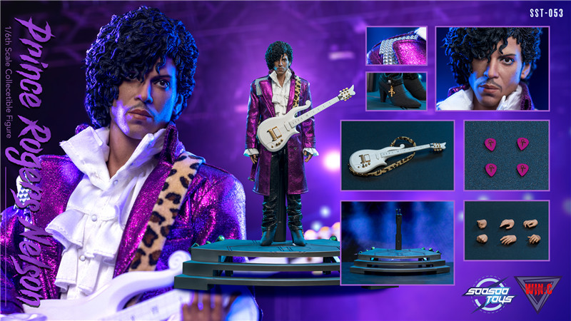 brand win.c studio x soosootoys SST053 Prince Rogers Nelson 1/6 IN STOCK