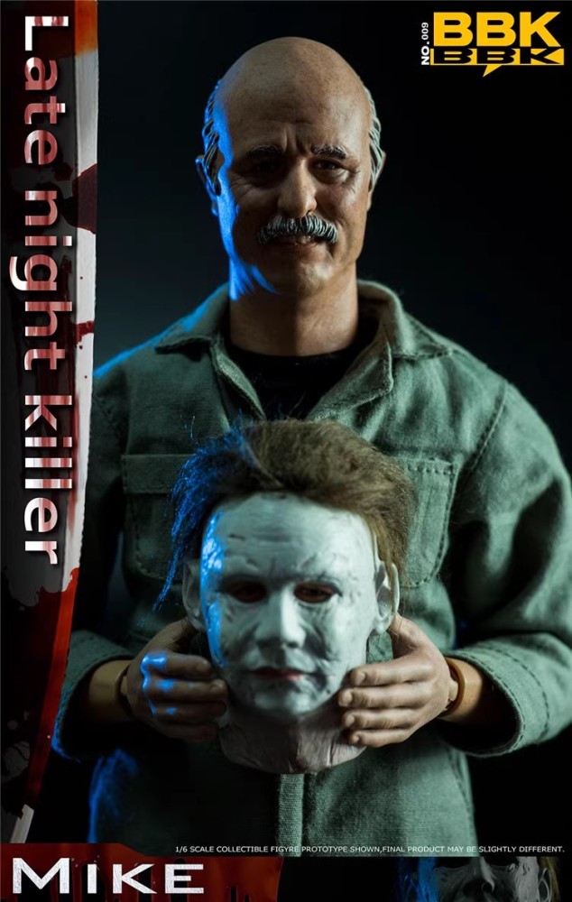 In Stock BBK009 Halloween Night 1/6 Killer Mike 12" Figure