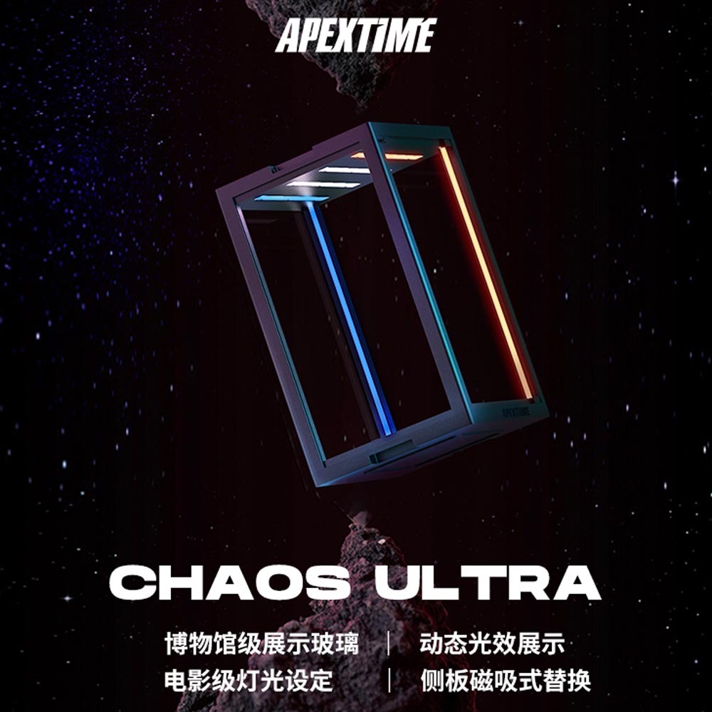 APEXTIME CHAOS ULTRA 模玩展示盒 1/6兵人 潮玩 高达