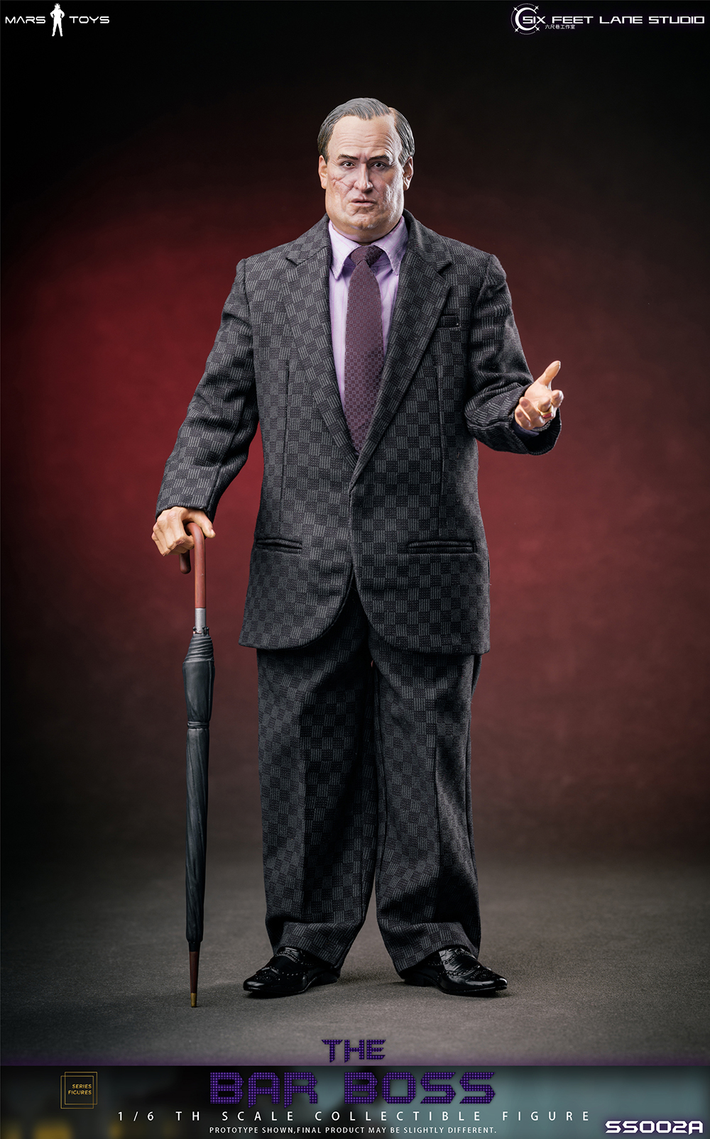 MARS TOYS BAR BOSS フィギュア　1/6 バットマン　ペンギン The Batman Penguin 1/6 Scale Figures 2 Pack Mars Toys Bar Boss