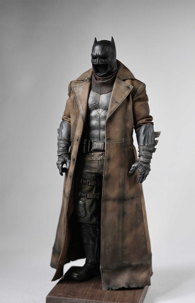 In Stock TOPO STUDIO TP013 Knightmare Batman 1/6 Scale Trench Coat Figure Accessories