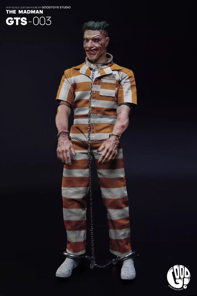 In Stock Goodtoys GTS-003 1/6 The Batman Prisoner Clothing Joker 12" Action Figure Toy