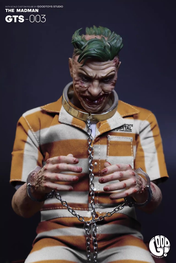 In Stock Goodtoys GTS-003 1/6 The Batman Prisoner Clothing Joker 12" Action Figure Toy