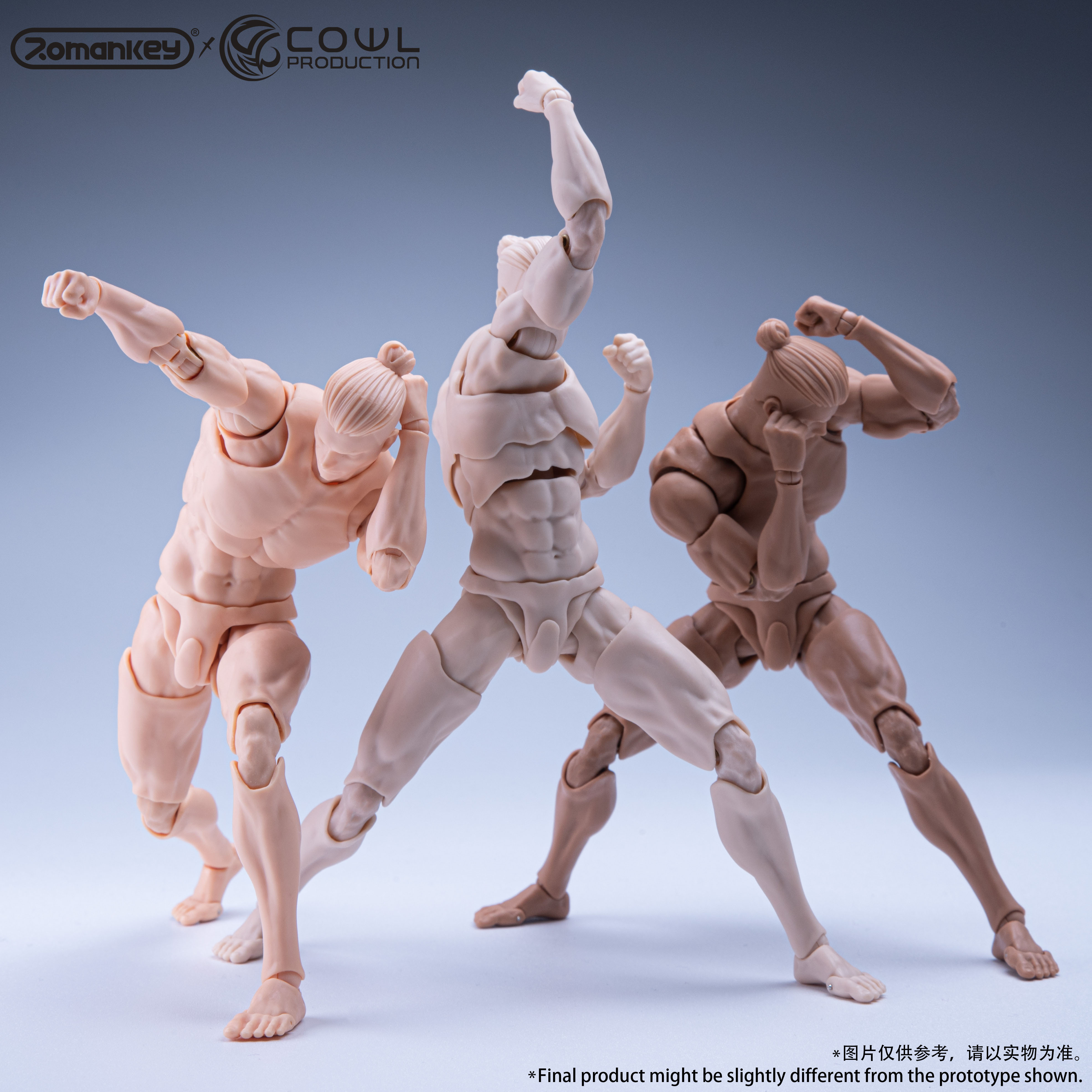 1/6 12インチ アメリカ ファイヤーマンカスタムフィギュア CS83 In Stock Romankey X Cowl 1/12 Super Flexible Man Body Carving