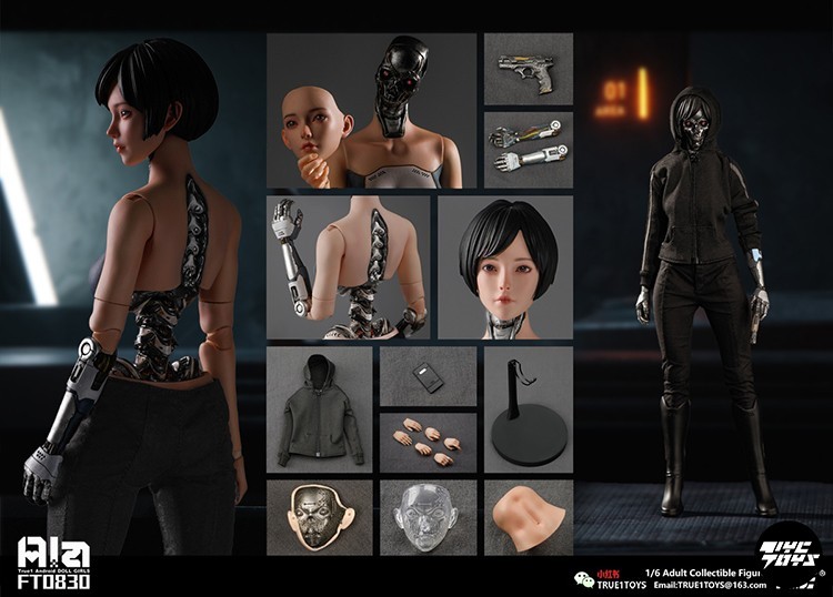 In Stock TRU‮ E‬‎1 TOYS Androids A‮AL‬‎ 1‮6/‬‎ Action figure FT0830