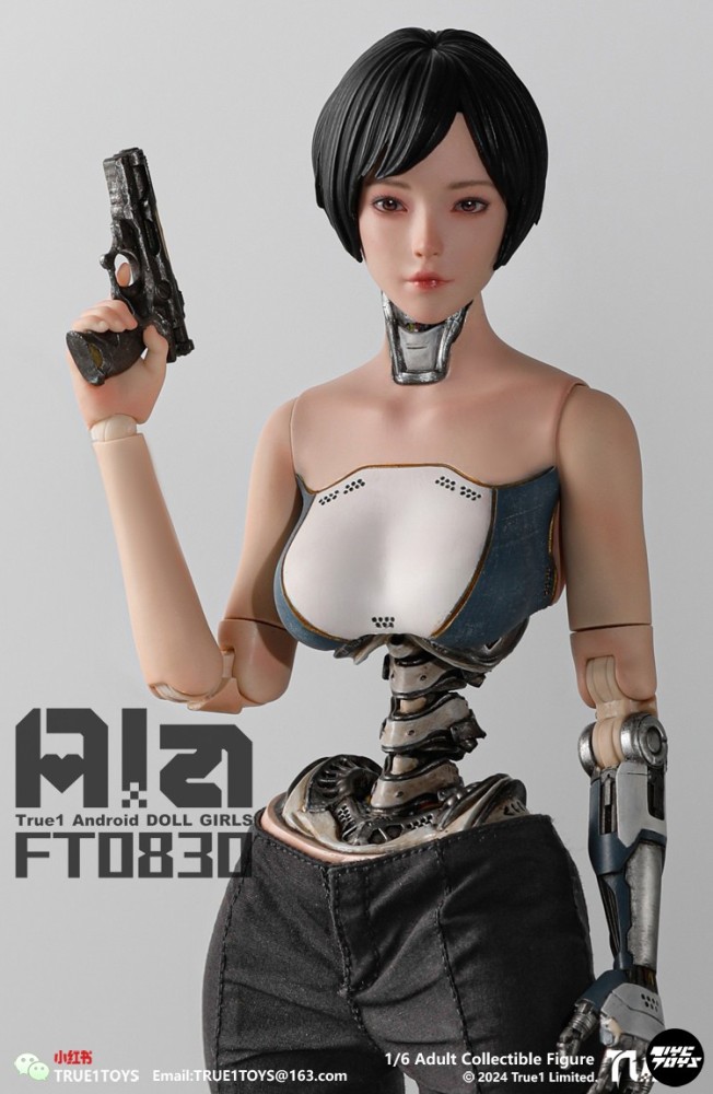 In Stock TRU‮ E‬‎1 TOYS Androids A‮AL‬‎ 1‮6/‬‎ Action figure FT0830