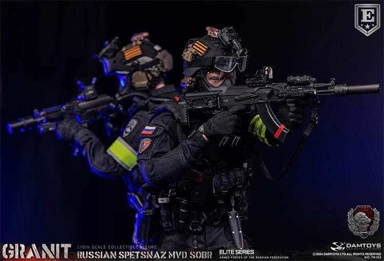 In Stock DAMTOYS 1/6 78103S Special Edition The Granite Special Response Team of the Ministry of Internal Affairs of the Russian Federation