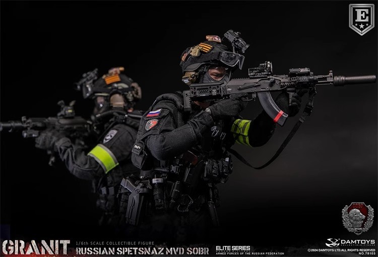 In Stock DAMTOYS 1/6 78103S Special Edition The Granite Special Response Team of the Ministry of Internal Affairs of the Russian Federation