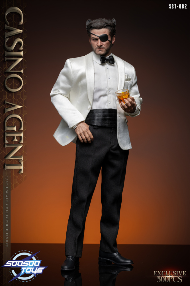 In Stock SOOSOOTOYS 1/6 SST-082 Casino Wolf Wolverine is a hands-on model