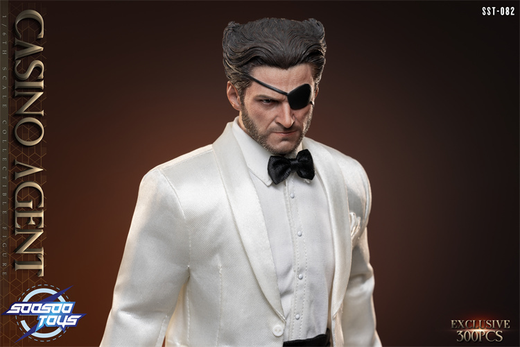 In Stock SOOSOOTOYS 1/6 SST-082 Casino Wolf Wolverine is a hands-on model