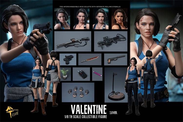 Pre-Sale Master Team 1/6 MTTOYS021 Jill Valentine 2.0 Action Figure