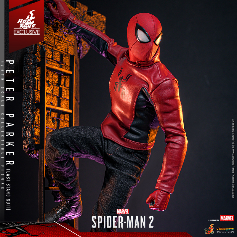 In Stock HOTTOYS 1/6 VGM71 Peter Parker (Desperate Battle Suit Version)