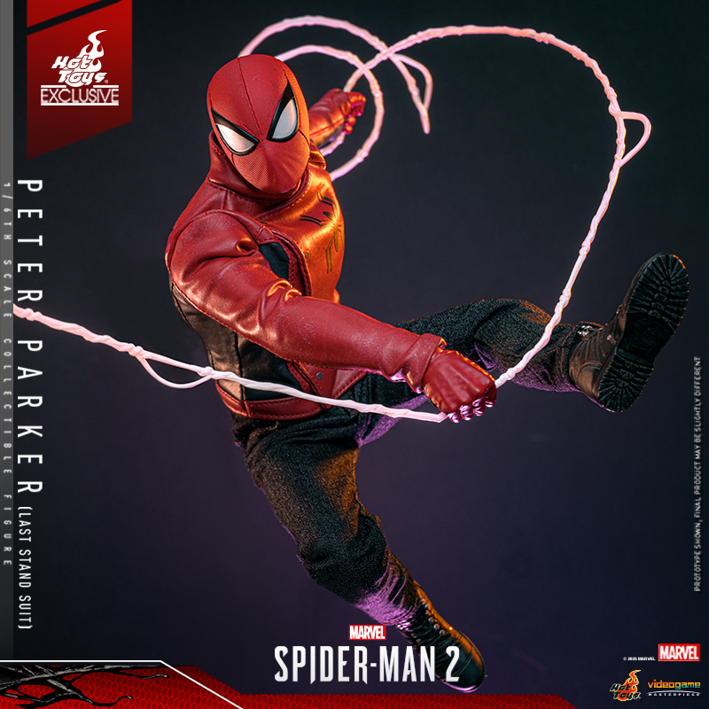 In Stock HOTTOYS 1/6 VGM71 Peter Parker (Desperate Battle Suit Version)