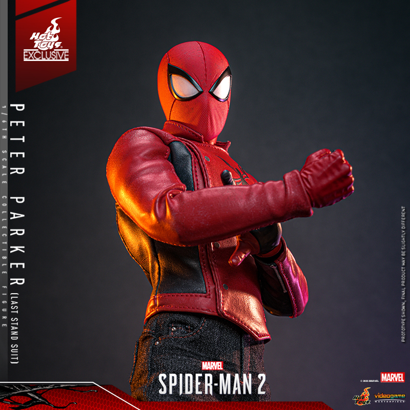 In Stock HOTTOYS 1/6 VGM71 Peter Parker (Desperate Battle Suit Version)