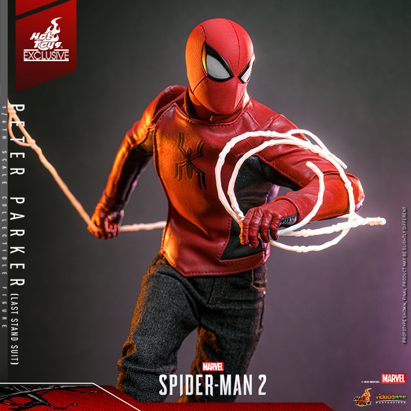 In Stock HOTTOYS 1/6 VGM71 Peter Parker (Desperate Battle Suit Version)