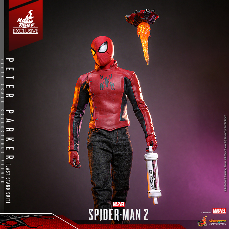 In Stock HOTTOYS 1/6 VGM71 Peter Parker (Desperate Battle Suit Version)