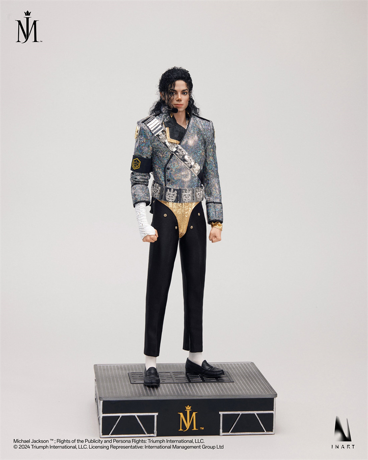 （The first batch）Queen studios INART 1/6 A012 MJ Michael Jackson Hair transplant
